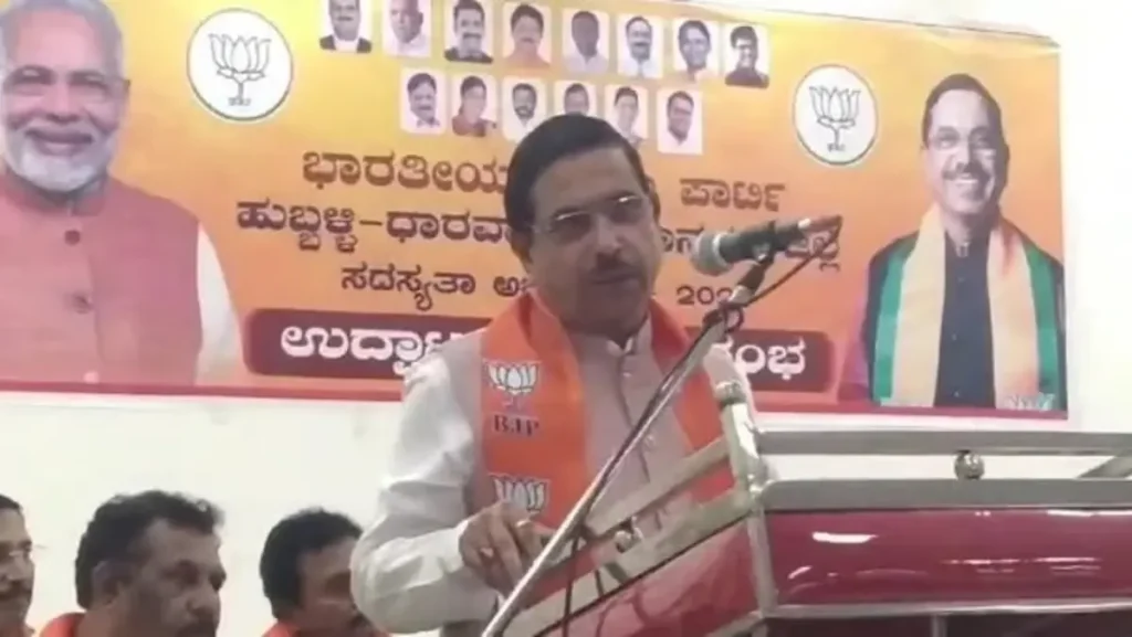 ಕೇಂದ್ರ ಸಚಿವ ಪ್ರಹ್ಲಾದ್ ಜೋಶಿ