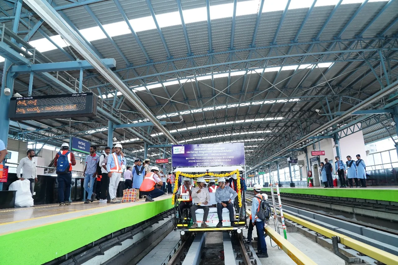 Namma Metro || ಗ್ರೀನ್ ಲೈನ್ ವಿಸ್ತೃತ ಮಾರ್ಗ ತಪಾಸಣೆ : ಶೀಘ್ರದಲ್ಲೇ ಸಂಚಾರ ಪ್ರಾರಂಭ