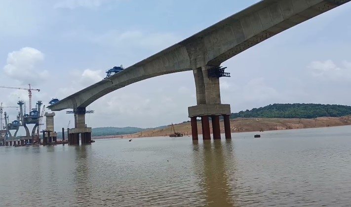 ಸಿಗಂಧೂರು ಕೇಬಲ್ ಸೇತುವೆ ಕಾಮಗಾರಿ ಬಹುತೇಕ ಪೂರ್ಣ: ಮುಂದಿನ 4 ತಿಂಗಳಲ್ಲಿ ಲೋಕಾರ್ಪಣೆ