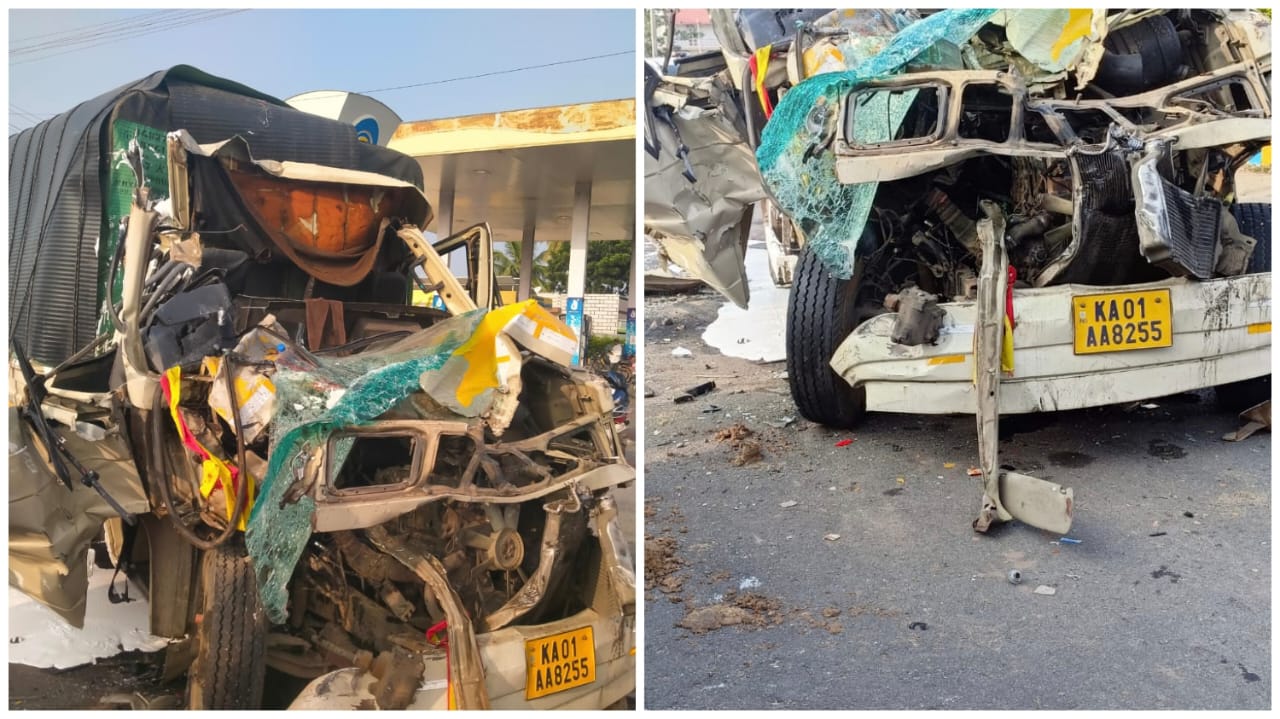 ತುಮಕೂರು || ಡೆಡ್ಲಿ ಆಕ್ಸಿಡೆಂಟ್: ಭಯಾನಕ ವಿಡಿಯೋ ಸಿಸಿಟಿವಿಯಲ್ಲಿ ಸೆರೆ