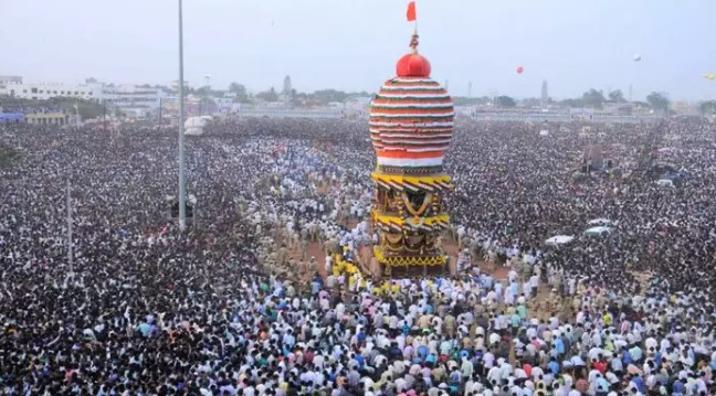 ಕೊಪ್ಪಳ || ಗವಿಸಿದ್ದೇಶ್ವರ ಜಾತ್ರೆ: 25 ಲಕ್ಷಕ್ಕೂ ಹೆಚ್ಚು ಭಕ್ತರು ಭಾಗಿ