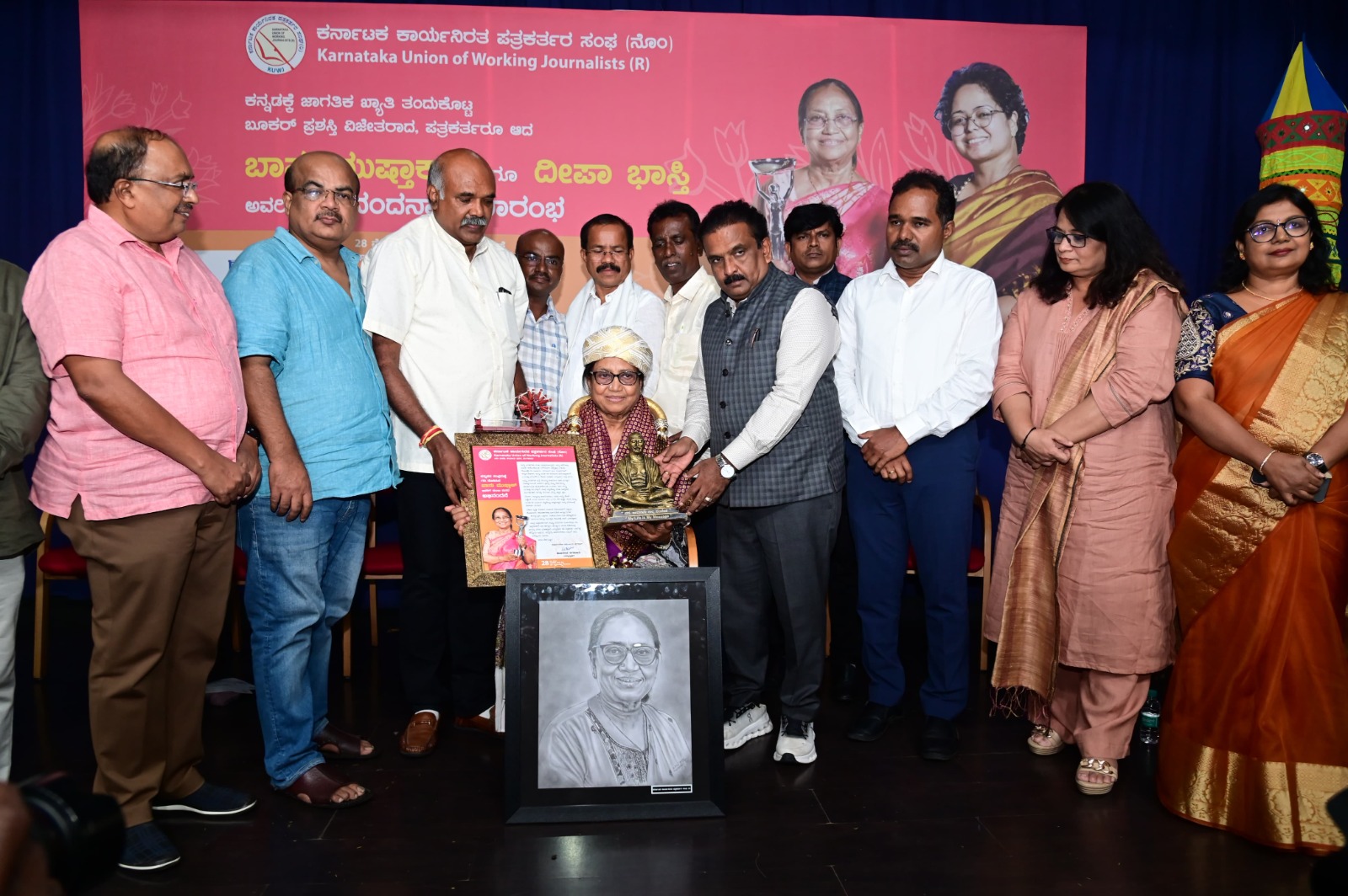 ಭಾನು ಮುಷ್ತಾಕ್ ಮಾನವೀಯತೆ ಮತ್ತು ಭಾರತೀಯತೆಯನ್ನು  ಬೆಸೆಯುವ ನೇಕಾರರು: KV Prabhakar