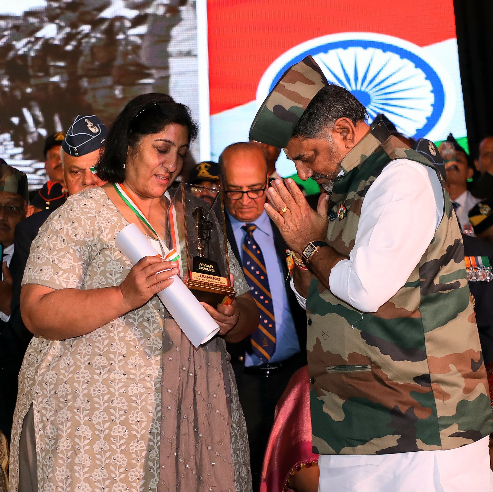 ಮಾಜಿ ಯೋಧರಿಗಾಗಿ ಪ್ರತ್ಯೇಕ ನಿಗಮ ಸ್ಥಾಪಿಸಲು ಚಿಂತನೆ: DCM D.K. Shivakumar