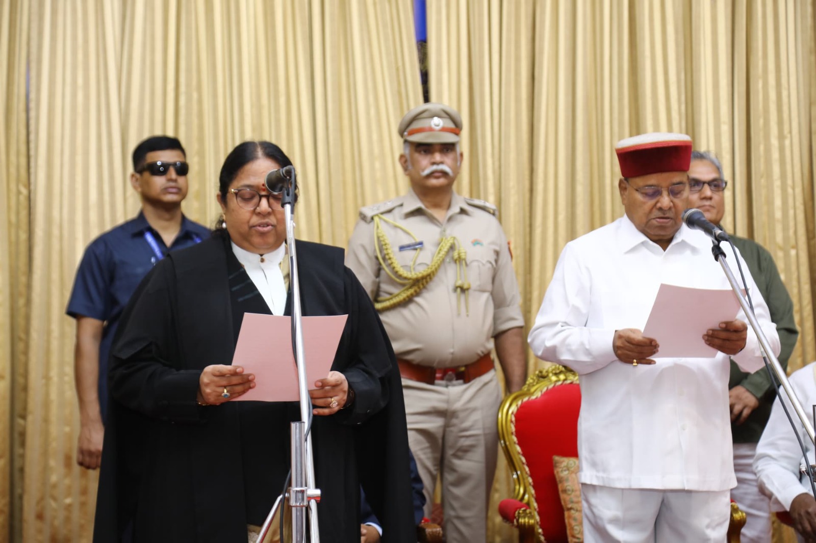 ಕರ್ನಾಟಕ ಉಚ್ಛ ನ್ಯಾಯಾಲಯದ ನ್ಯಾಯಮೂರ್ತಿಗಳಾಗಿ ಶ್ರೀಮತಿ Perugu Shri Sudha ಅವರು ಪ್ರಮಾಣ ವಚನ ಸ್ವೀಕಾರ
