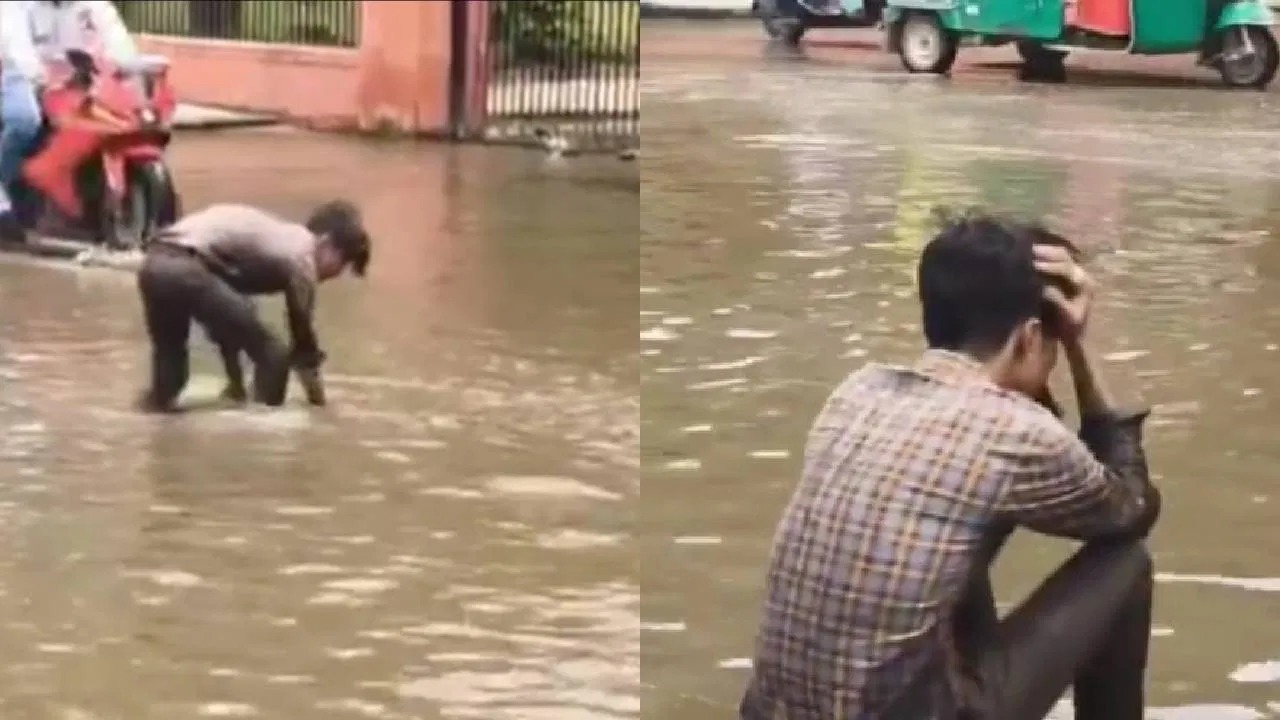 ದುಬಾರಿ ಫೋನ್ ಹೋಯ್ತಲ್ಲ ಎಂದು ಬಿಕ್ಕಿ ಬಿಕ್ಕಿ ಅತ್ತ ಯುವಕ..!