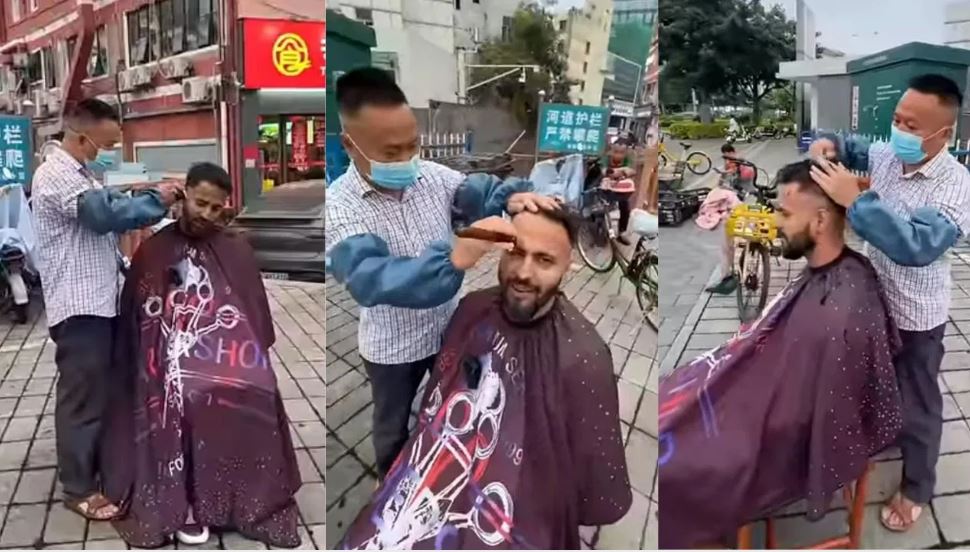 ಚೀನಾದ || ಬೀದಿಯಲ್ಲಿ shaved ಮಾಡಿಸಿಕೊಂಡ ಭಾರತೀಯ, ಅನುಭವ ಹೇಗಿತ್ತು ನೋಡಿ..!