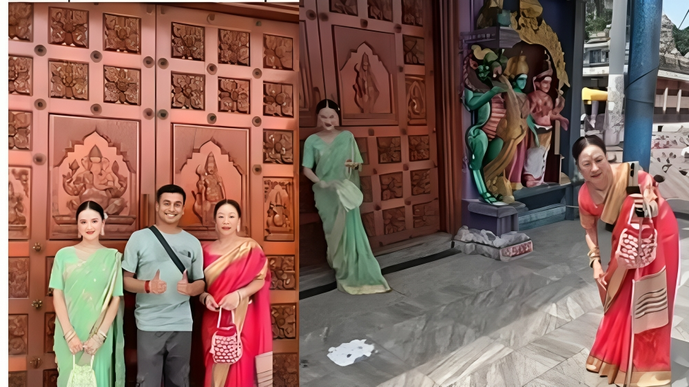 ಮಲೇಷ್ಯಾ || ಭಾರತೀಯ ನಾರಿಯರಂತೆ ಸೀರೆ ಉಟ್ಟು Malaysiaದಲ್ಲಿ ಸುತ್ತಾಡಿದ Chinese women..!