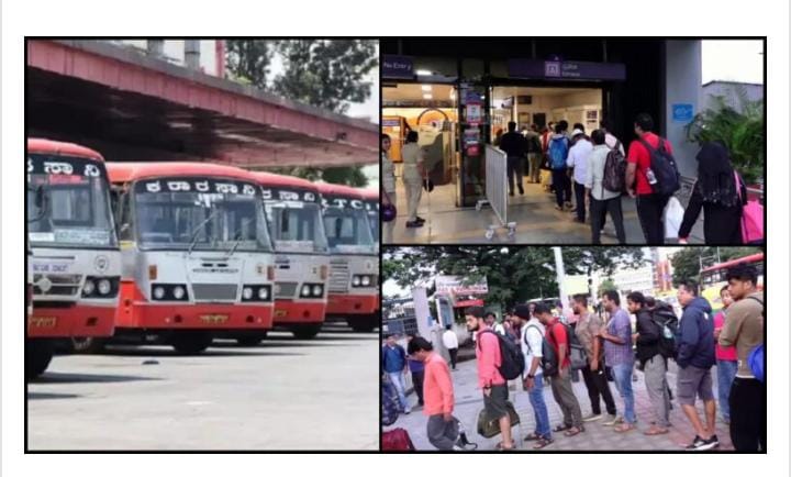 bus strike, metro