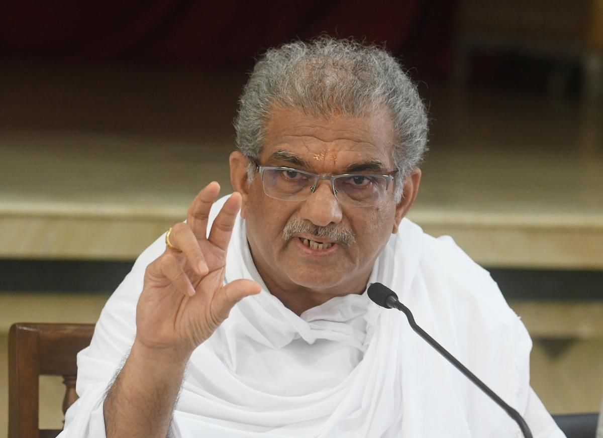Veerendra Heggade Statement Dharmastala Issue
