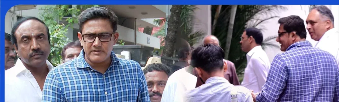 DCM D.K ಶಿವಕುಮಾರ್ ಮನೆಗೆ ದಿಢೀರ್ ಭೇಟಿ ನೀಡಿದ ಅನಿಲ್ ಕುಂಬ್ಳೆ!