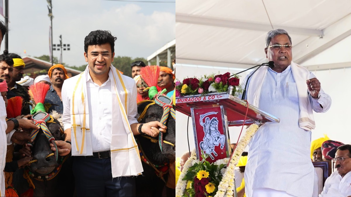 ಸಿದ್ದರಾಮಯ್ಯ ಆಡಳಿತ ಕರ್ನಾಟಕಕ್ಕೆ ಹಿಡಿದ ಗ್ರಹಣ: BJP ಸಂಸದ ತೇಜಸ್ವಿ ಸೂರ್ಯ ಟೀಕೆ.