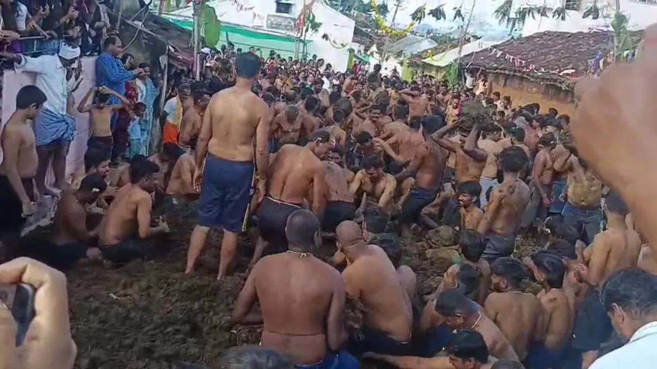 ಸಗಣಿಯಲ್ಲಿ ಹೊಡೆದಾಡುವ ವಿಚಿತ್ರ ಹಬ್ಬ! ಚಾಮರಾಜನಗರ ಗಡಿಯ ಗುಮಟಾಪುರದಲ್ಲಿ ಸಂಪ್ರದಾಯ ಜೀವಂತ – ವಿದೇಶಿಗರೂ ಭಾಗವಹಿಸಿದ ಗೋರೆ ಹಬ್ಬದ ಅದ್ಭುತ ಕ್ಷಣಗಳು.