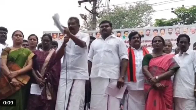 ಪ್ರಧಾನಿಗೆ ಬೆದರಿಕೆ: DMK ನಾಯಕ ಜಯಪಾಲನ್ ವಿರುದ್ಧ BJP ಬಂಧನಕ್ಕೆ ಒತ್ತಾಯ.