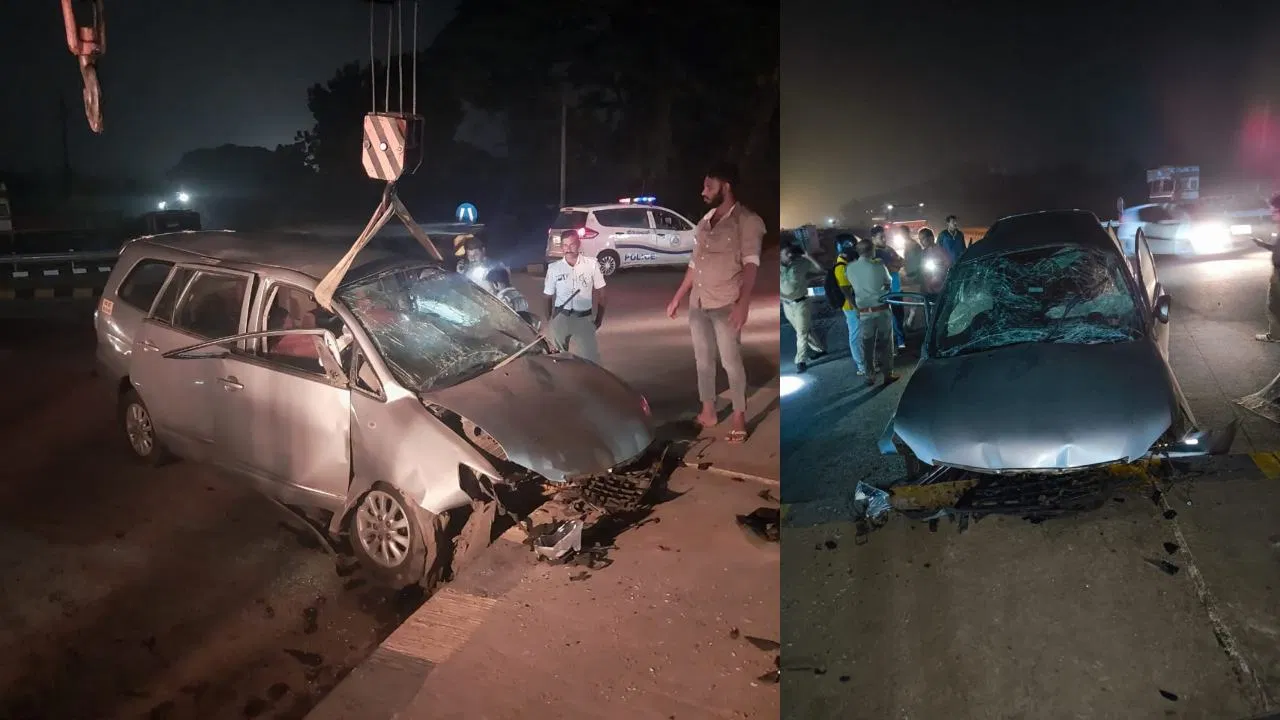 ಉಡುಪಿ ಕೃಷ್ಣ ಮಠಕ್ಕೆ ಹೊರಟಿದ್ದ ಬೆಂಗಳೂರಿನ ಮೂವರಿಗೆ ಸ್ಥಳದಲ್ಲೇ ಮರಣ.