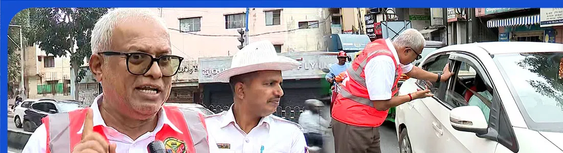 "ಸಚಿವನಲ್ಲ, ಇಂದು ಟ್ರಾಫಿಕ್ ಪೊಲೀಸ್! ಬೆಂಗಳೂರಿನಲ್ಲಿ ಶಾಸಕ ಸುರೇಶ್ ಕುಮಾರ್ ಸಂಚಾರ ನಿಯಂತ್ರಣ".