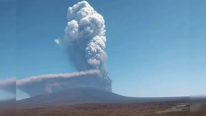 ಇಥಿಯೋಪಿಯಾದಿಂದ ದೆಹಲಿ ತಲುಪಿದ ಜ್ವಾಲಾಮುಖಿಯ ಬೂದಿ.