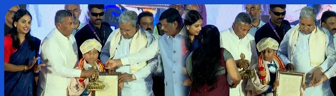 CM ಗಮನ ಸೆಳೆದ ಚಾಮರಾಜನಗರದ ಪುಟ್ಟ ತೇಜಸ್.