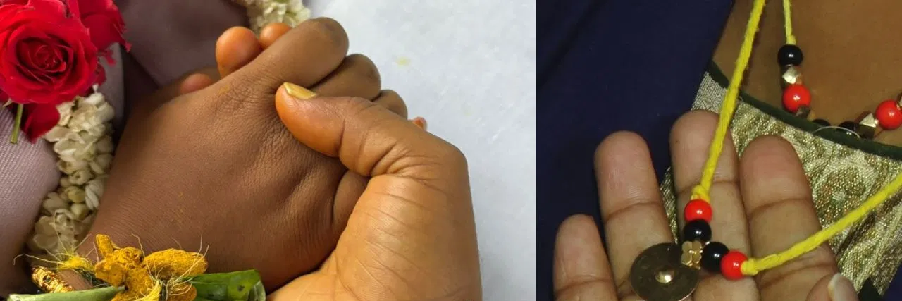 ಪೋಷಕರ ವಿರೋಧ ಮೀರಿ ಪ್ರೇಮ ವಿವಾಹ: SP ಕಚೇರಿಯಲ್ಲೇ ಒಂದಾದ ಜೋಡಿ.