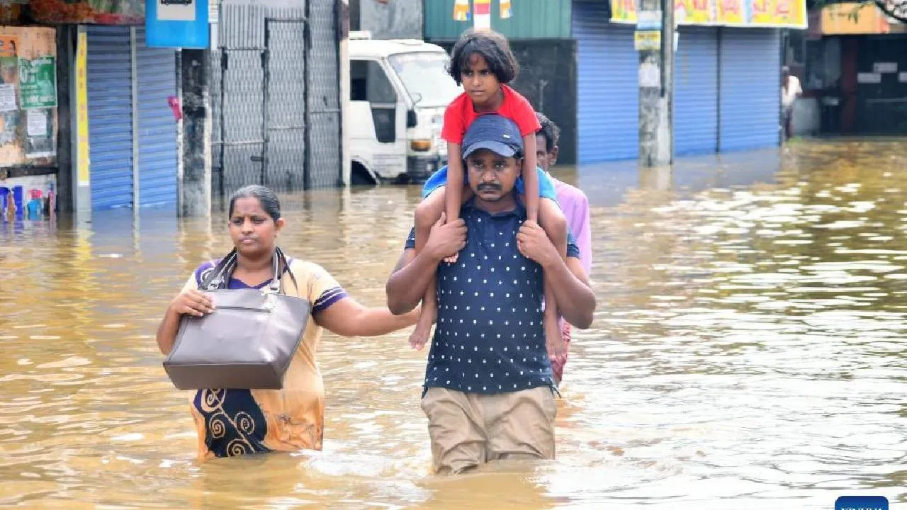 ಶ್ರೀಲಂಕಾದಲ್ಲಿ ಮಳೆ : ಪ್ರವಾಹ–ಭೂಕುಸಿತ, 50ಕ್ಕೂ ಹೆಚ್ಚು ಸಾ*ವು.