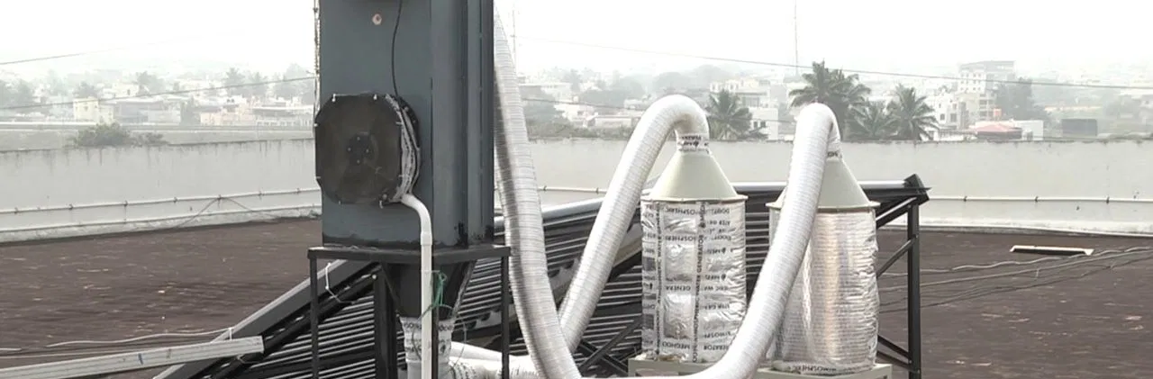 ಗಾಳಿಯಿಂದಲೇ ನೀರು ಉತ್ಪಾದನೆ: ದಾವಣಗೆರೆ ವಿದ್ಯಾರ್ಥಿಗಳ ಅದ್ಭುತ ಆವಿಷ್ಕಾರ.