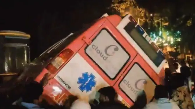 ಆಂಬುಲೆನ್ಸ್ ಚಾಲಕನ ನಿರ್ಲಕ್ಷ್ಯದಿಂದ ದಂಪತಿ ಸಾ*! ರಿಚ್ಮಂಡ್ ವೃತ್ತದಲ್ಲಿ ಭೀಕರ ಅಪ*ತ.