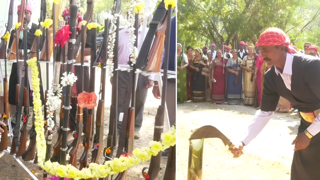 ಕೊಡಗಿನಲ್ಲಿ ವಿಭಿನ್ನ ಕೋವಿ ಹಬ್ಬ.