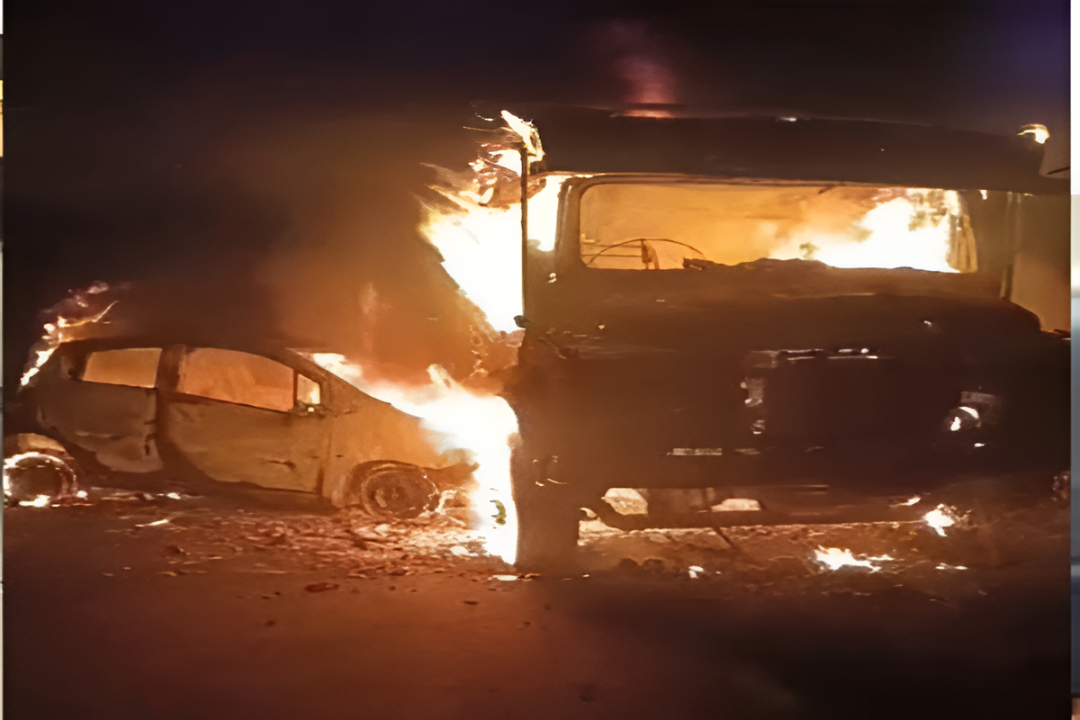 ದೆಹಲಿ–ಮುಂಬೈ ಎಕ್ಸ್​ಪ್ರೆಸ್​ವೇನಲ್ಲಿ ಅಪ*ತ.