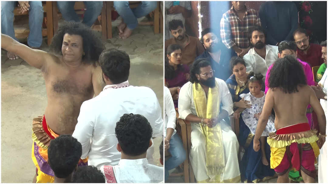 ರಿಷಬ್ ಶೆಟ್ಟಿಗೆ ಪಂಜುರ್ಲಿ ದೈವದ ಅಭಯ.