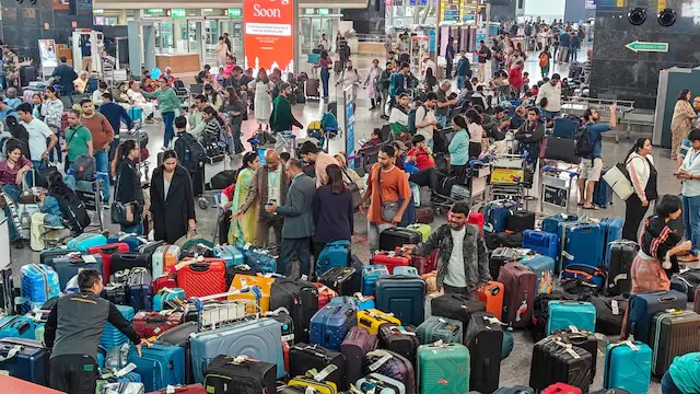 ಇಂಡಿಗೋ ಹಾರಾಟ ವಿಳಂಬ.