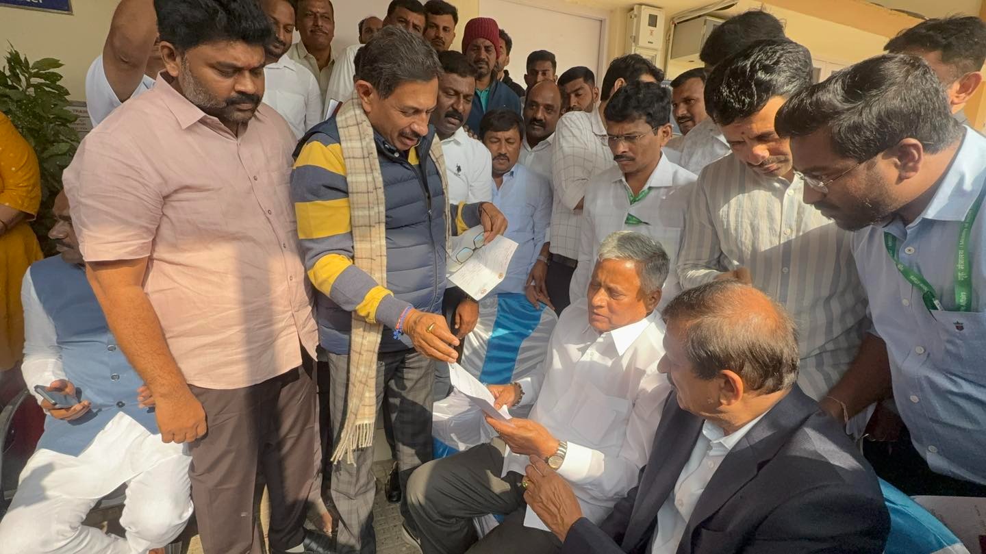 ಬಿಡದಿ ರೈಲ್ವೆ ನಿಲ್ದಾಣಕ್ಕೆ ಕೇಂದ್ರ ಸಚಿವ v ಸೋಮಣ್ಣ ದಿಢೀರ್ ಭೇಟಿ