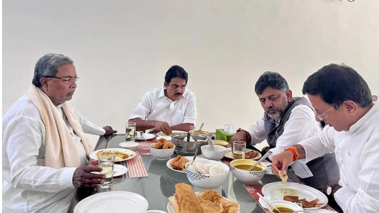 ನಾಟಿಕೋಳಿ ಸಾರು, ಇಡ್ಲಿ ಜೊತೆ ರಾಜಕೀಯ ಮಾತುಕತೆ.