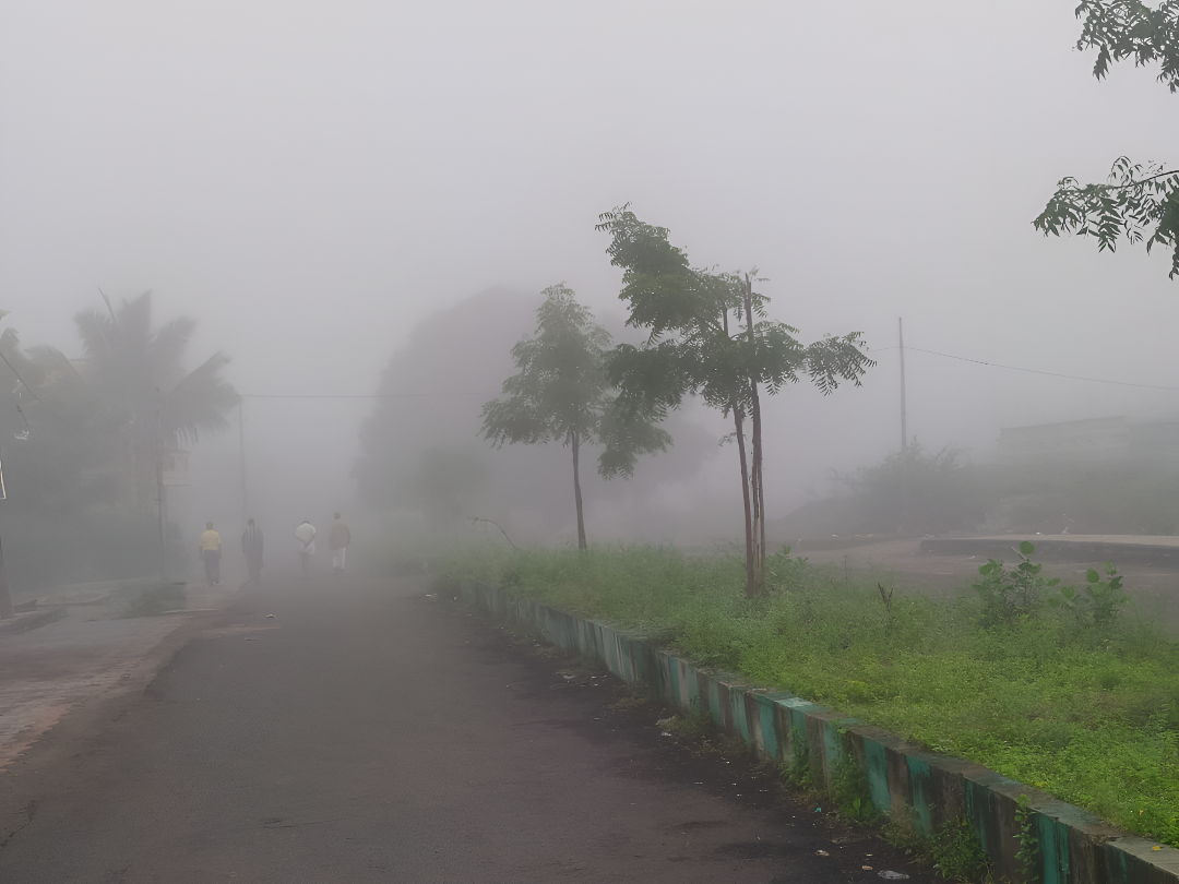 ಚಳಿಯ ಜೊತೆ ಮಂಜು, ರಾಜ್ಯಾದ್ಯಂತ ಒಣ ಹವೆಯ ಪ್ರಭಾವ.