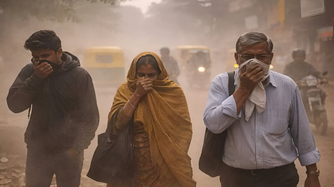 ಶಿವಮೊಗ್ಗ–ಬಳ್ಳಾರಿಯಲ್ಲಿ ಏರ್ ಕ್ವಾಲಿಟಿ ಶಾಕ್.