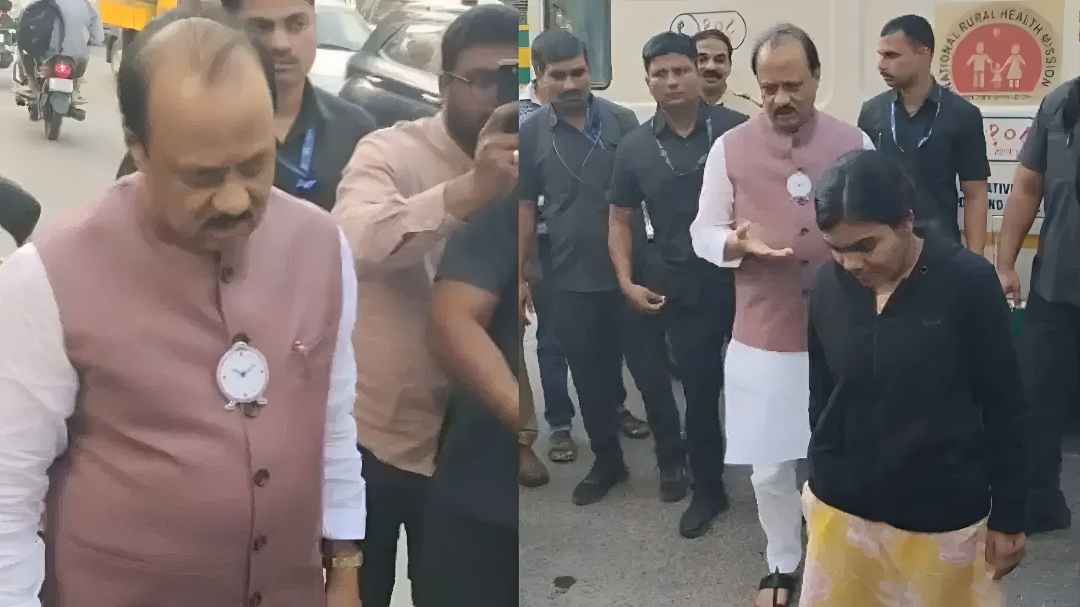 ಕೇವಲ 20 ದಿನಗಳ ಹಿಂದಷ್ಟೇ ಮಾನವೀಯತೆ ತೋರಿದ್ದ ಅಜಿತ್ ಪವಾರ್.