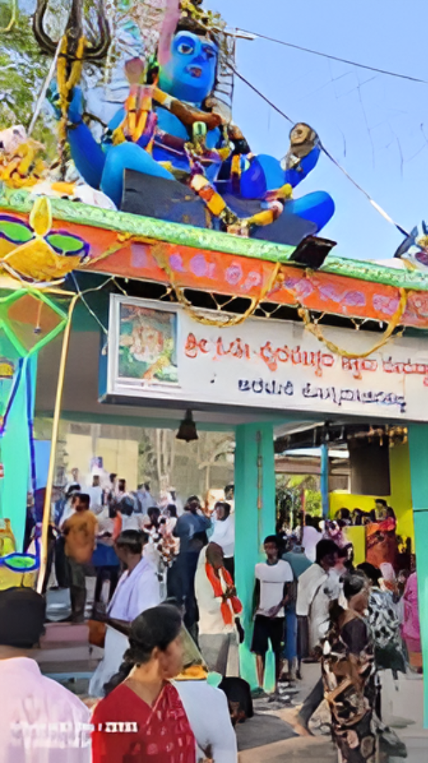 ಓಡೇ ಭೈರವೇಶ್ವರನಿಗೆ ವಿಶೇಷ ಮದ್ಯ-ಮಾಂಸ ನೈವೇದ್ಯ.