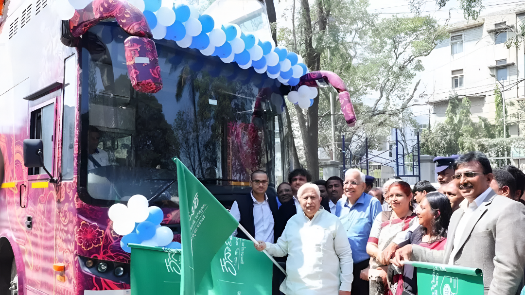 ಬೆಂಗಳೂರಲ್ಲೂ ಲಂಡನ್ ಮಾದರಿಯ ಡಬಲ್ ಡೆಕ್ಕರ್ ಬಸ್.