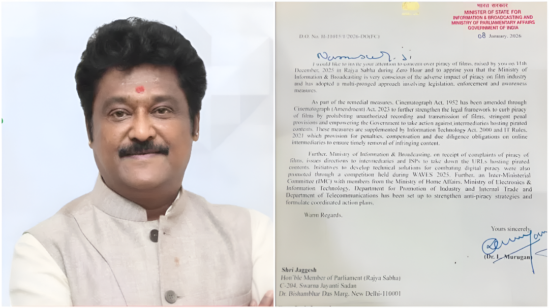 ಜಗ್ಗೇಶ್ ಪೈರಸಿ ವಿರುದ್ಧ ಶಬ್ದ ಎತ್ತಿದರು.