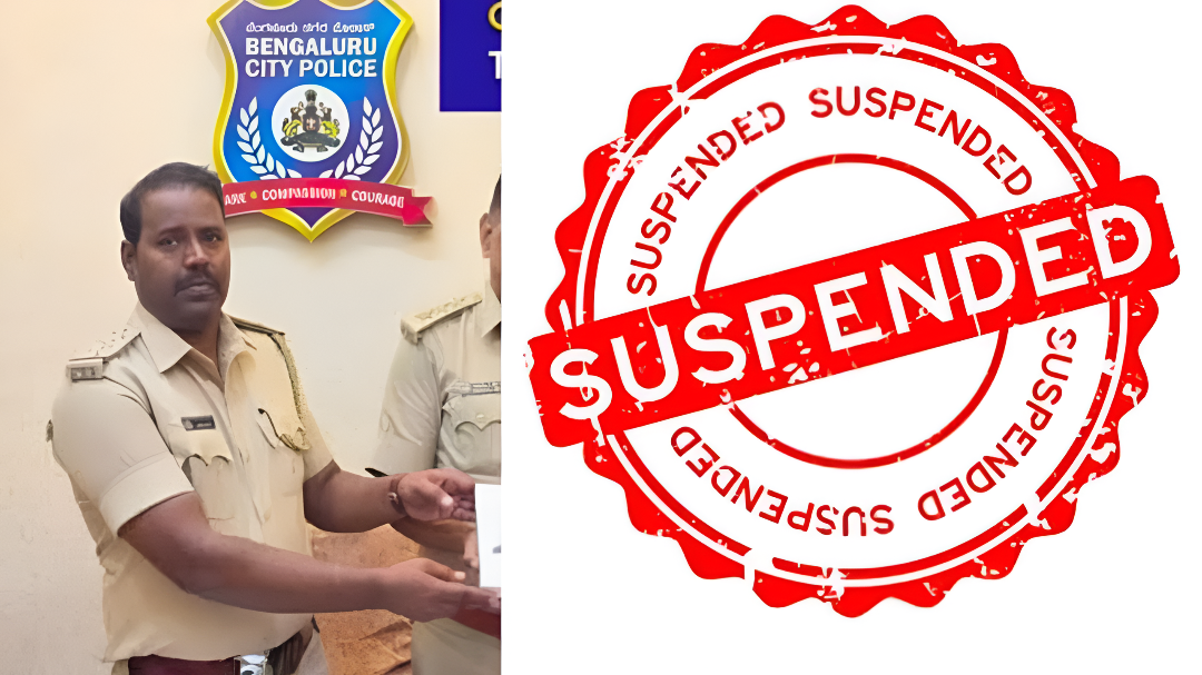 ಹವಾಲ ದಾಳಿ ಬೆನ್ನಲ್ಲೇ ಇನ್ಸ್ಪೆಕ್ಟರ್ ಅಮಾನತು.