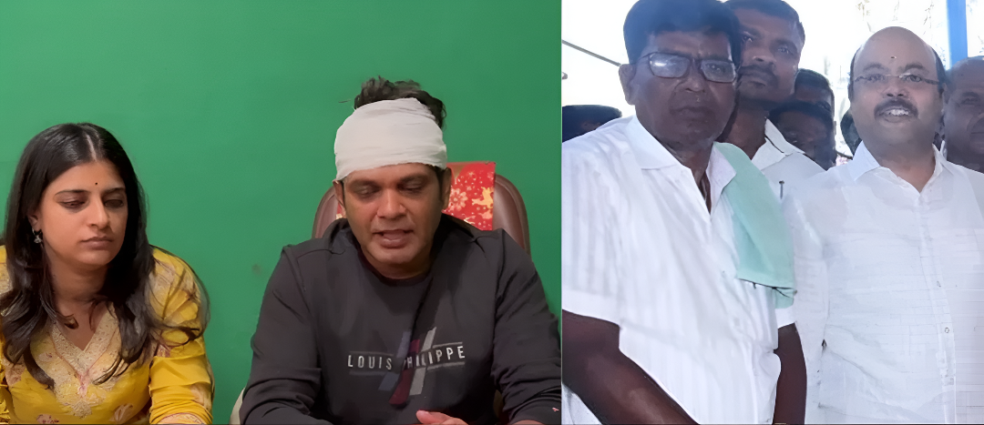 CM ಹೆಸರು ಹೇಳಿ ದಂಪತಿಗೆ ಕಾಂಗ್ರೆಸ್ ಮುಖಂಡನ ಬೆದರಿಕೆ, ಹ*.