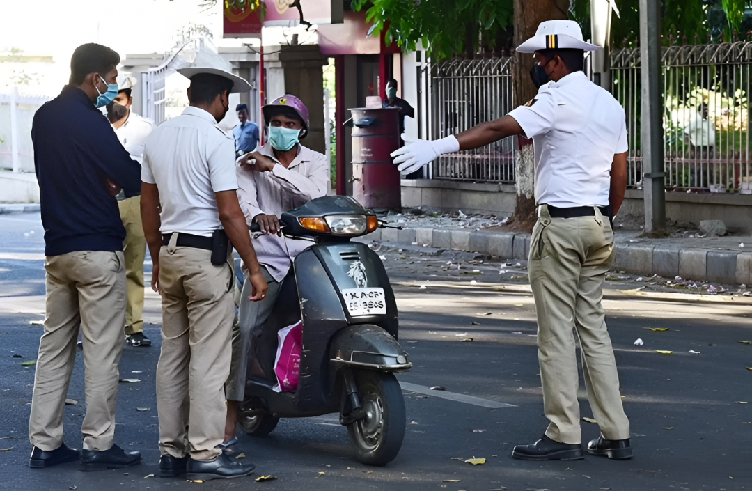 ಸಂಚಾರ ನಿಯಮ ಉಲ್ಲಂಘನೆಗೆ ಕಠಿಣ ಶಿಕ್ಷೆ.