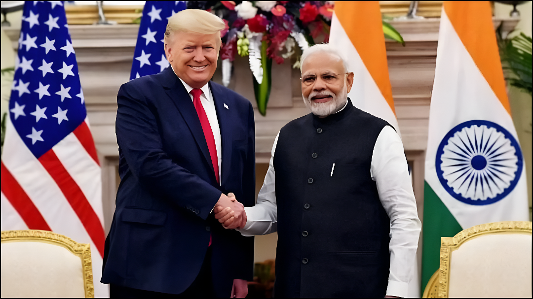 ಭಾರತ–ಅಮೆರಿಕ ಐತಿಹಾಸಿಕ ಬಂಧ.