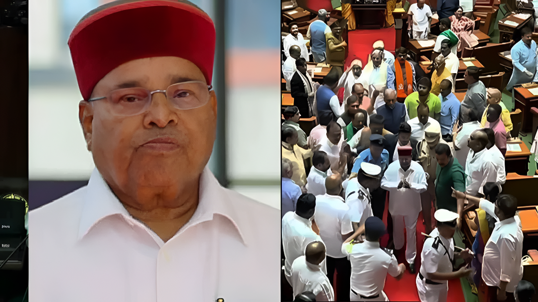 ಅಧಿವೇಶನ ಗದ್ದಲದ ವರದಿ ರಾಷ್ಟ್ರಪತಿಗೆ.