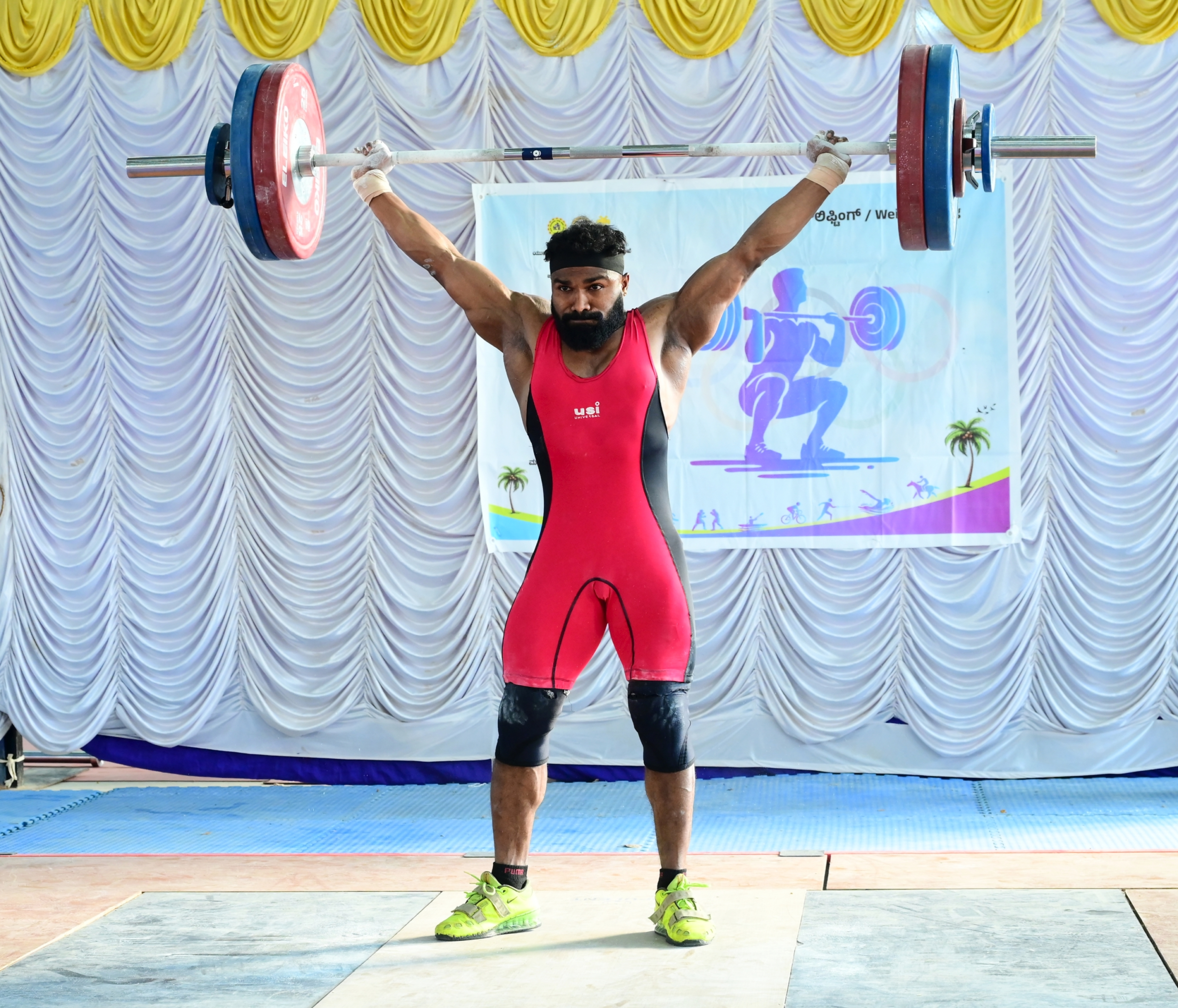 ವೇಟ್ ಲಿಫ್ಟಿಂಗ್: ದಕ್ಷಿಣ ಕನ್ನಡ  ಚಾಂಪಿಯನ್‌.