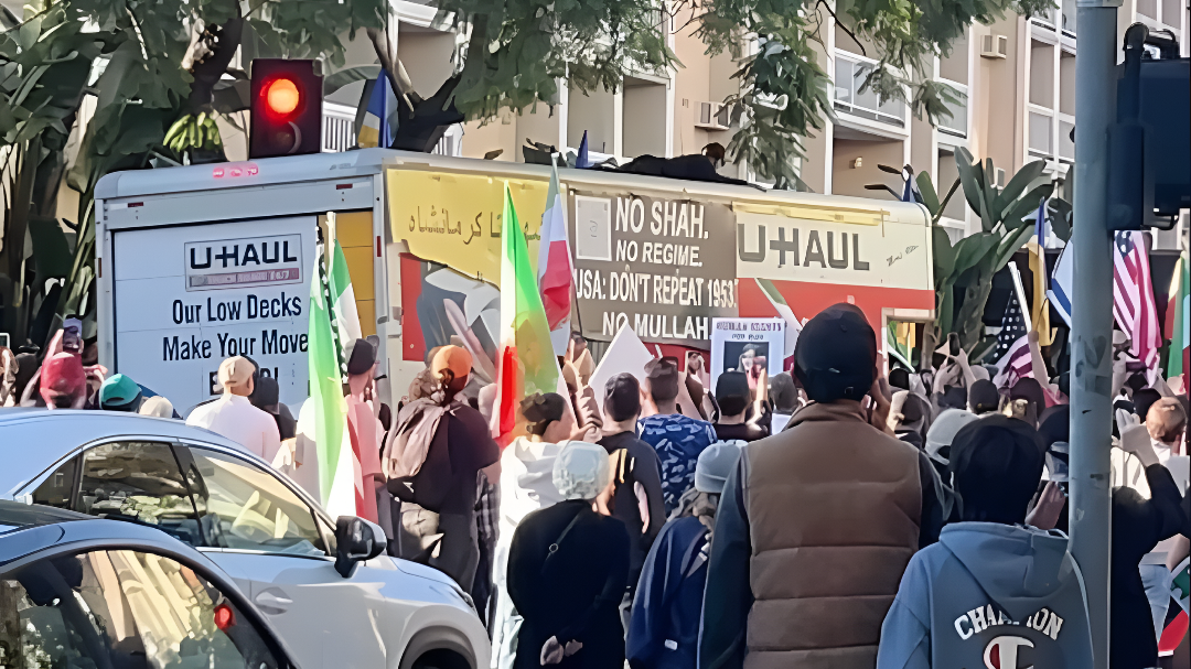 ಅಮೆರಿಕದಲ್ಲಿ ಇರಾನ್ ವಿರೋಧಿ ರ‍್ಯಾಲಿಗೆ ದಾಳಿ.