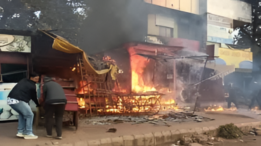 ಧಾರವಾಡದಲ್ಲಿ ಅಗ್ನಿ ಅವಘಡ.