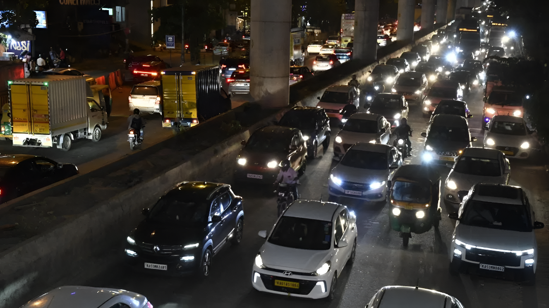 ಬೆಂಗಳೂರಿನ ಟ್ರಾಫಿಕ್ ಕೊಟ್ಟ ಅಚ್ಚರಿ ಫಲಿತಾಂಶ.