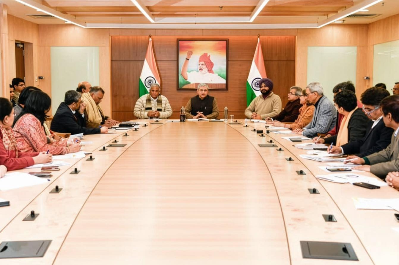 ರೈಲ್ವೆ ಭವನದಲ್ಲಿ ಮಹತ್ವದ ಉನ್ನತ ಮಟ್ಟದ ಸಭೆ.