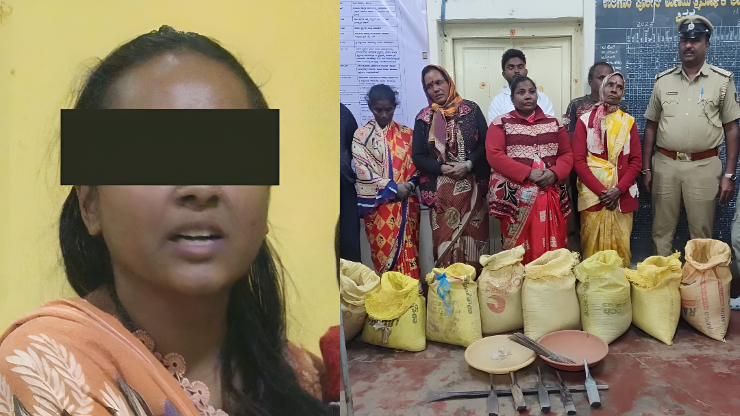 ರಾಣೇಬೆನ್ನೂರಿನಲ್ಲಿ ಕಳ್ಳ ಚಿನ್ನ ಮಾರಾಟ: ಮಹಿಳೆ ಪೊಲೀಸ್ಕೈಗೆ ಸಿಕ್ಕಿಬಿದ್ದಳು.