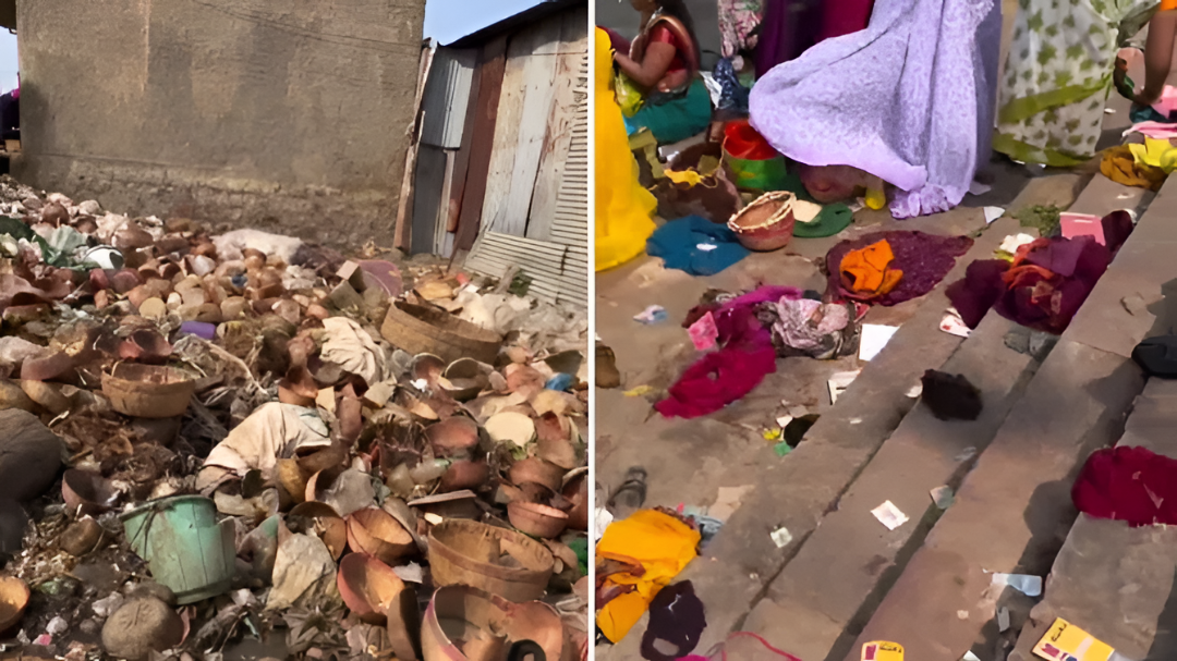 ಸವದತ್ತಿ ಯಲ್ಲಮ್ಮನ ಗುಡ್ಡದಲ್ಲಿ ಕಸ ! ಯಾರು ಹೊಣೆ?