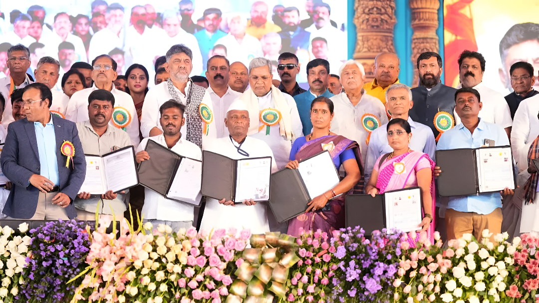 ಹಾವೇರಿಯಲ್ಲಿ ಕಾಂಗ್ರೆಸ್ ಸಾಧನಾ ಸಮಾವೇಶ.